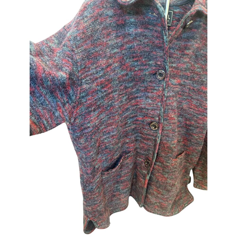 Vtg. Bernardo Essentials 100% Wool Button-Front C… - image 2